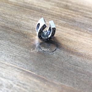 Lucky horseshoe charm fits Pandora
